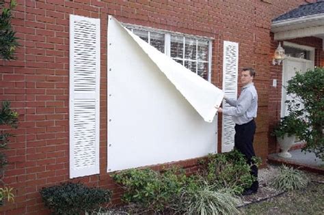 fabric shield window panels